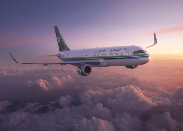 Flight to Jeddah