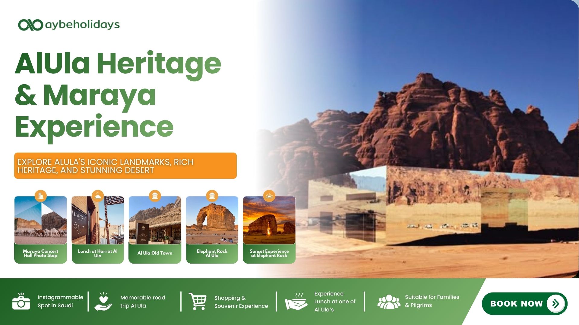 AlUla Heritage & Maraya Experience main photo