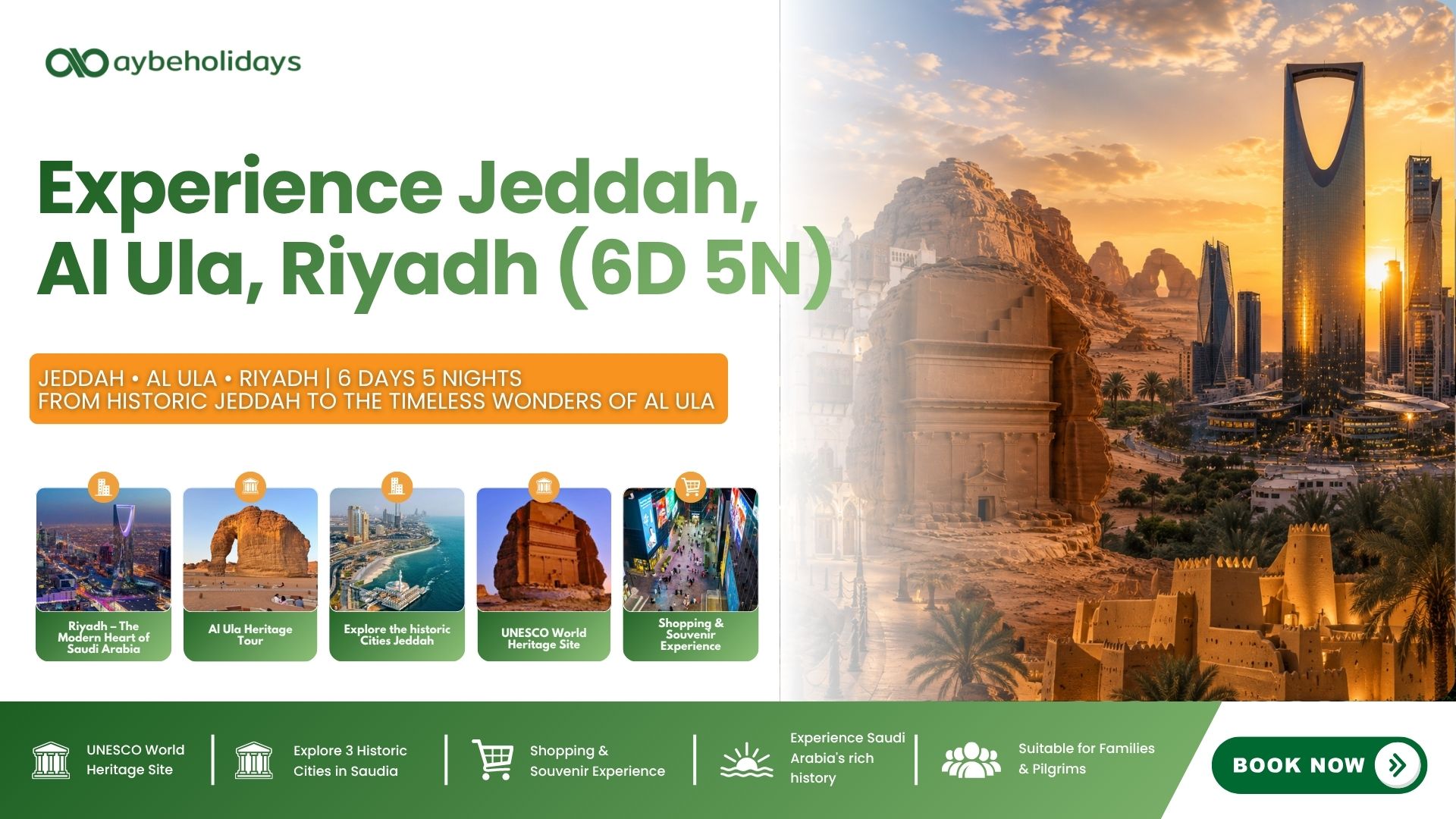 Experience Jeddah Al-Ula Riyadh