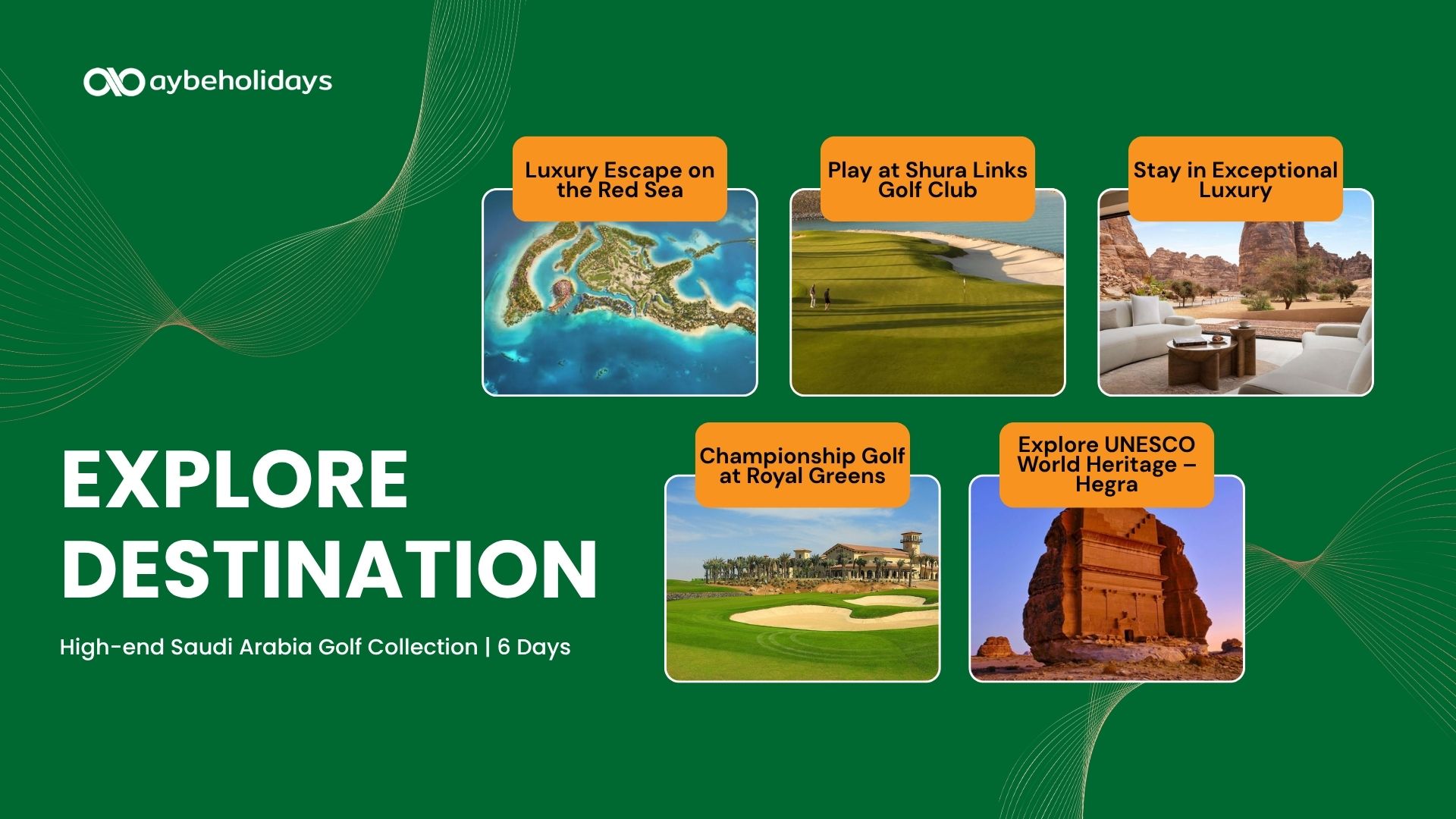 High-end Saudi Arabia Golf Collection side photo 1